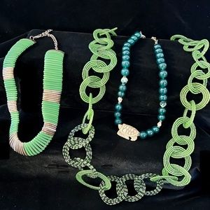 GREEN WITH ENVY NECKLACES